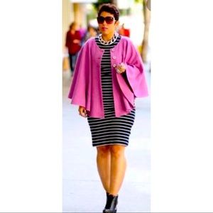 Incredibly Soft Purple Swing Coat